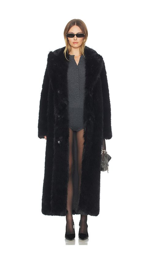 Nakedvice The Delaney Coat in Black. L. Also in M