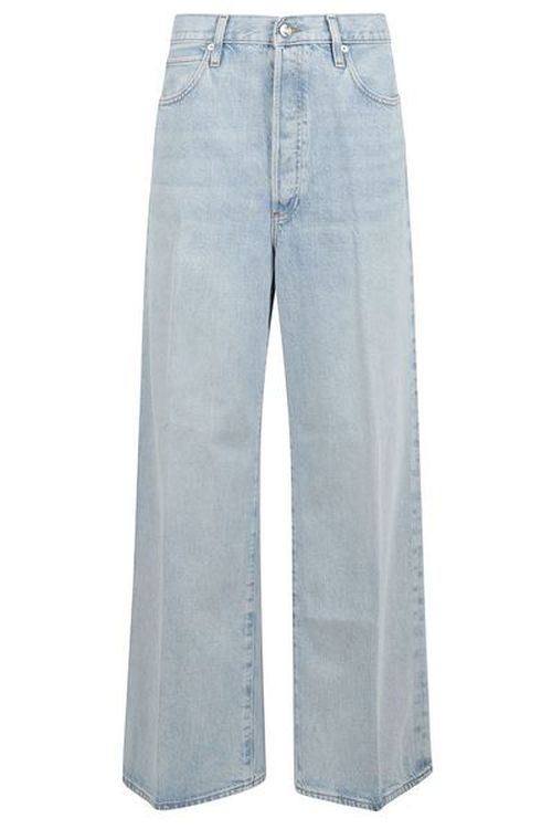 Frame Le Low Baggy Wide-Leg Jeans