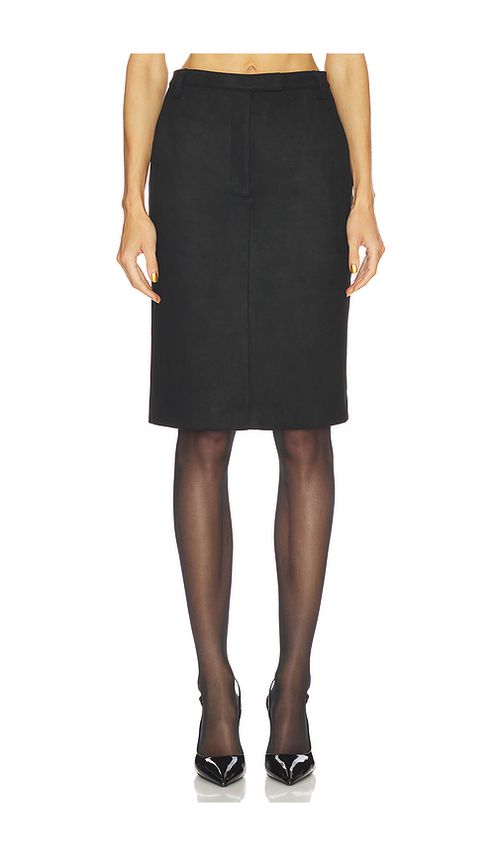 Bardot Phenix Faux Suede Skirt in Black. 6. Also , 12, 2