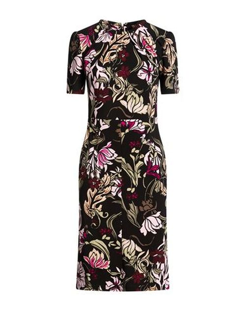 Woman Midi dress Black Size 1 Polyester, Elastane