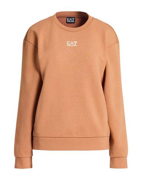 Woman Sweatshirt Camel Size XS Polyester, Cotton