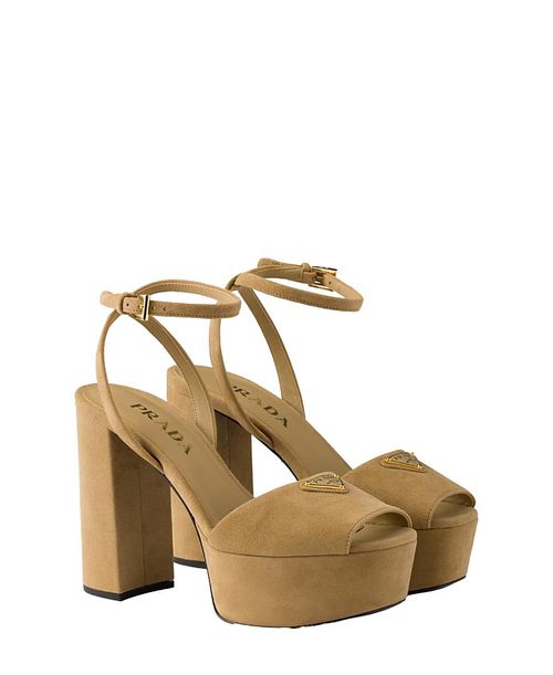 Women's Suede Platform Sandals