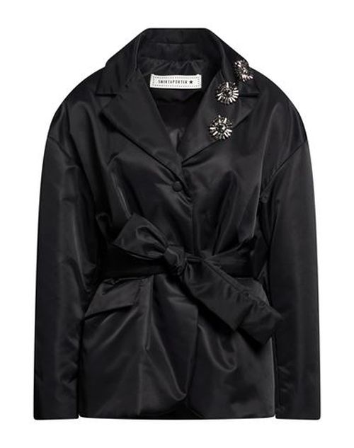 Woman Jacket Black Size 6 Nylon