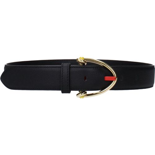 Bottega Veneta Women's Leather Belt Black
