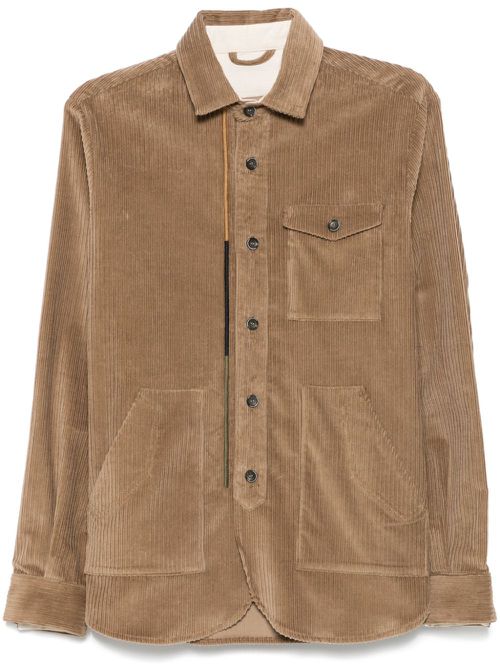 Bob shirt jacket - Brown