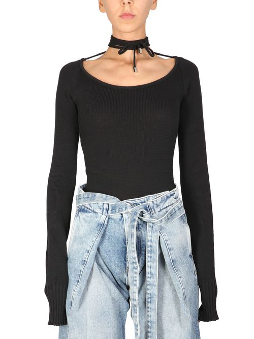 "heather" sweater