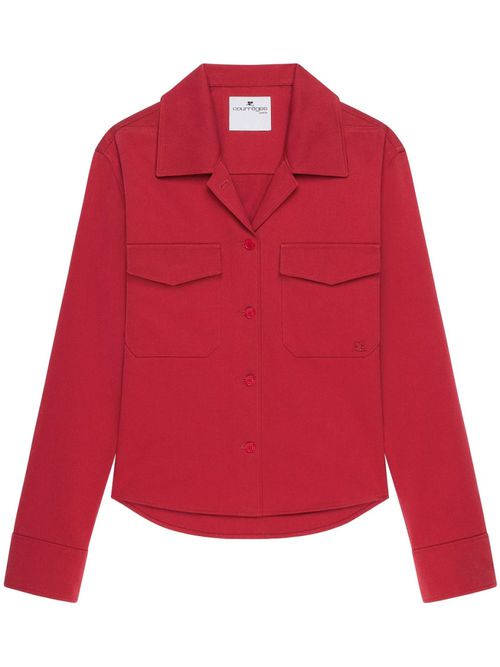 Red Cotton Shirt