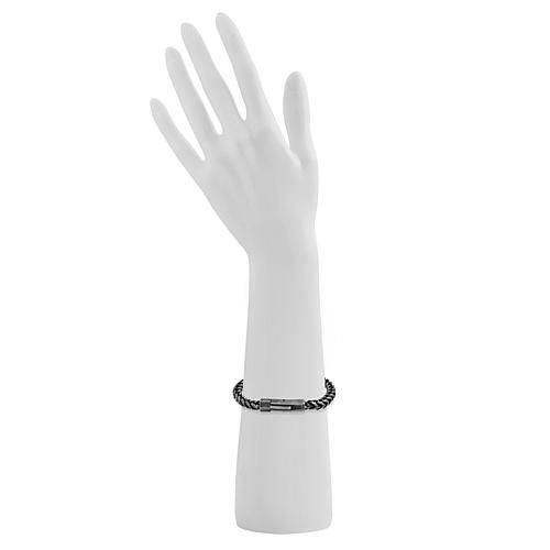 "Stainless Steel Franco Chain 8 4"" Bracelet"