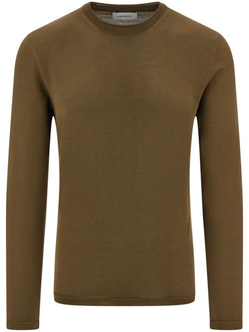 Fine-knit sweater - Green
