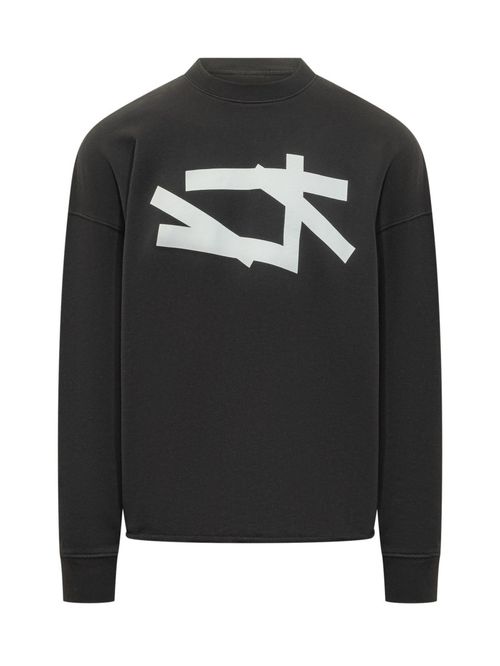 Black Crew Neck Sweatshirt