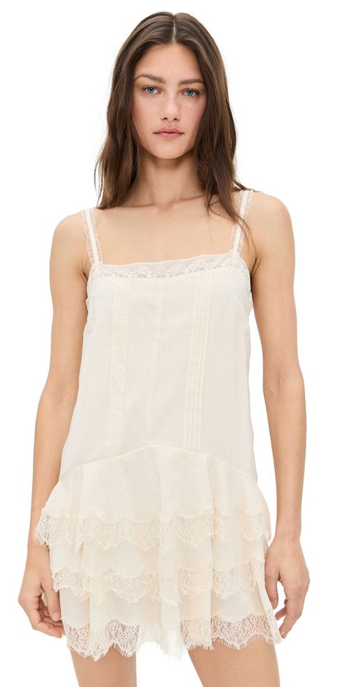 Reformation | Reformation Cleodora Dress Cream | Realry