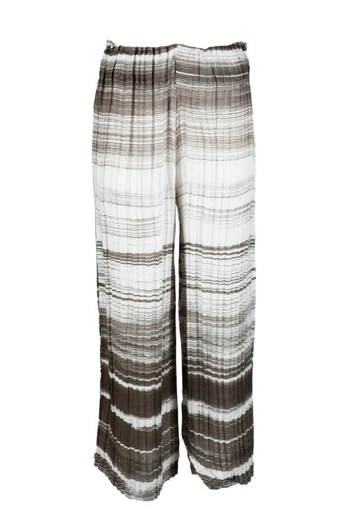 White/Brown Trousers