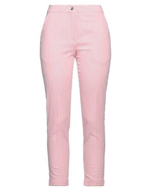Woman Pants Pink Size 12 Polyester, Viscose, Elastane