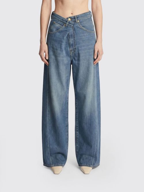 Jeans Woman color Denim