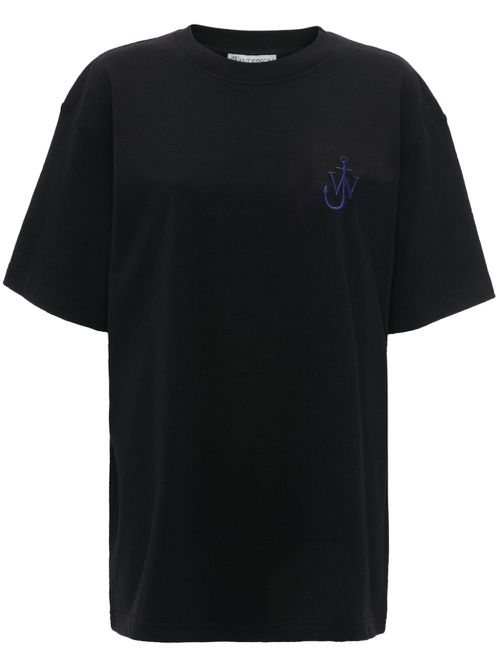 Graphic-print organic cotton T-shirt - Black