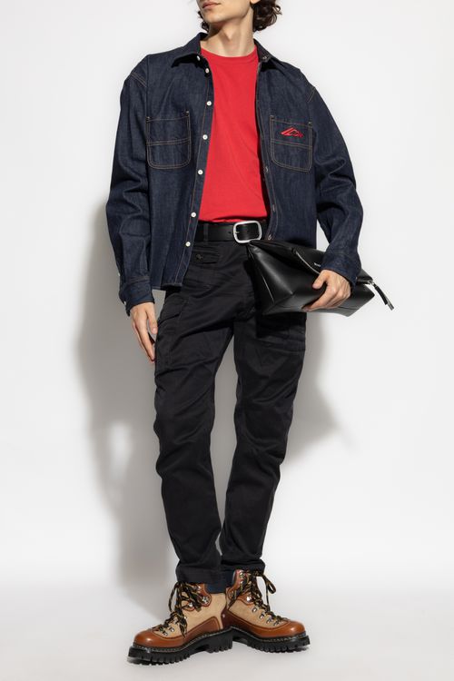 Denim Shirt, Men's, Navy Blue