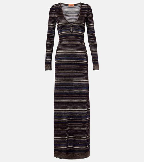 Striped maxi dress