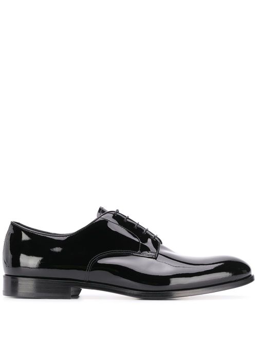 Patent Derby shoes - Black