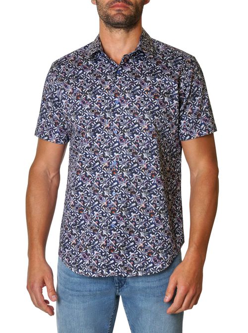 Robert Graham Robert Graham Conley Short Sleeve Button Down Shirt