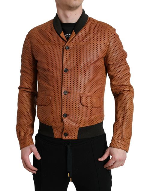 Bomber Jacket — Brown