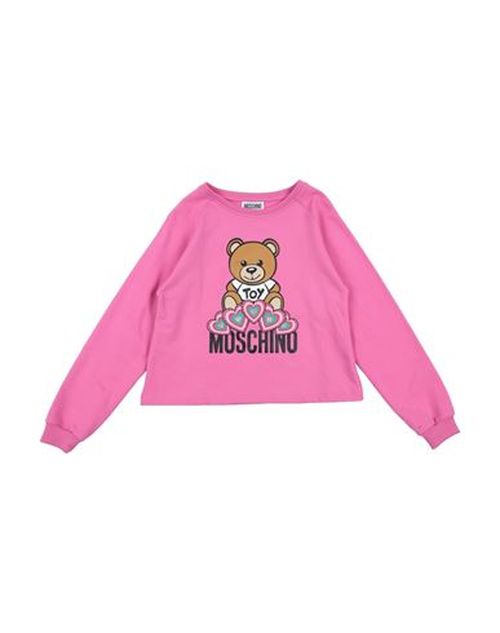 Kid Girl Sweatshirt Fuchsia Size 12 Cotton, Elastane