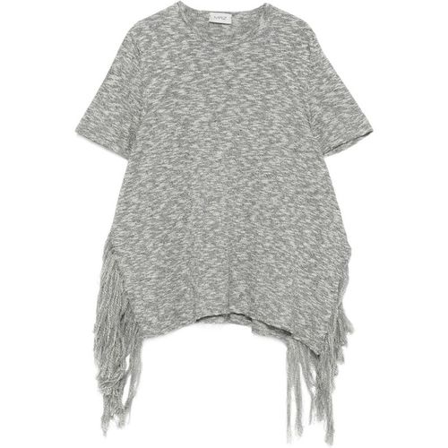 Mrz Cotton Fringed T Shirt