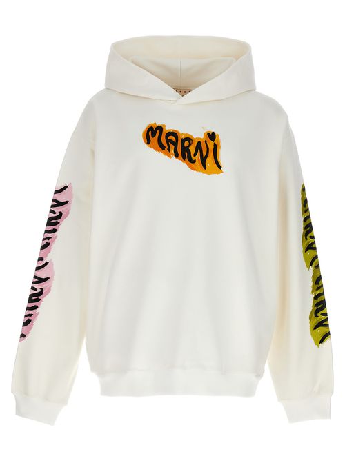 Logo Print Hoodie