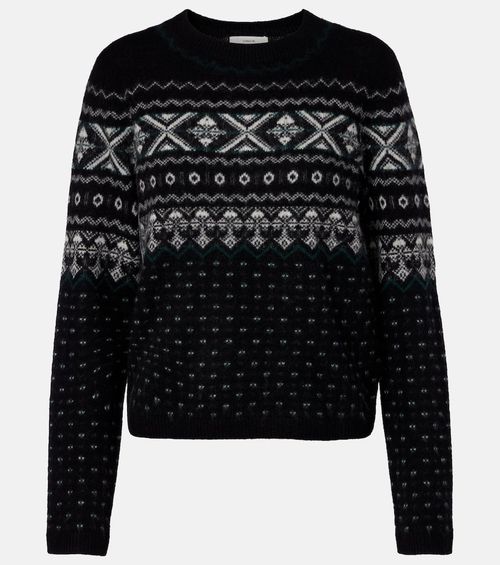 Fair Isle cashmere sweater