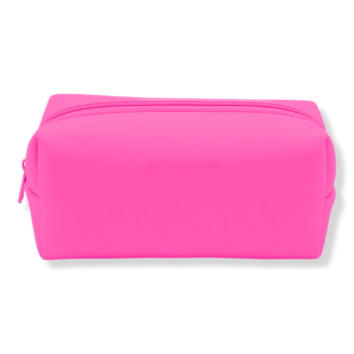 Cosmetic Case with Brush Pouch - Pink