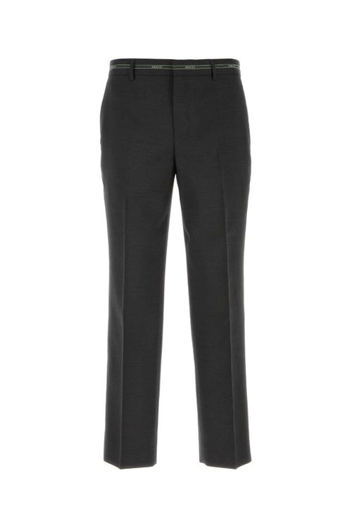 Wool Trousers — Gray