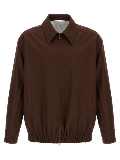 Wool Jacket — Brown