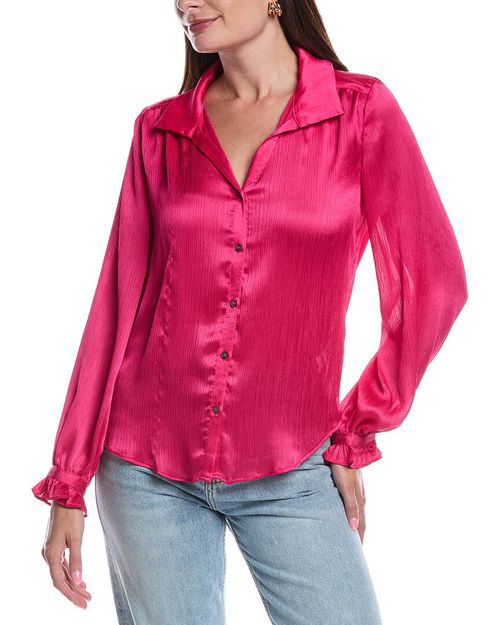 Ruffle Cuff Blouse