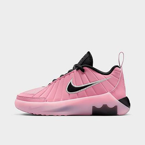 Little Kids LeBron Witness 9 Basketball Shoes in Elemental Pink/Pink/Pink Foam