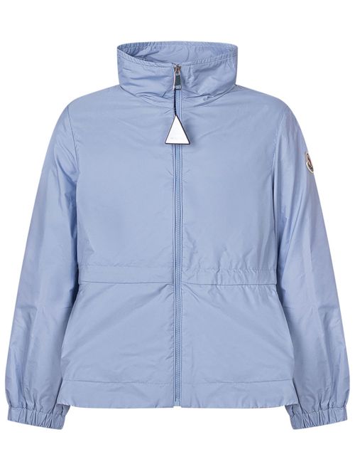 Kids Blue Solid Jacket