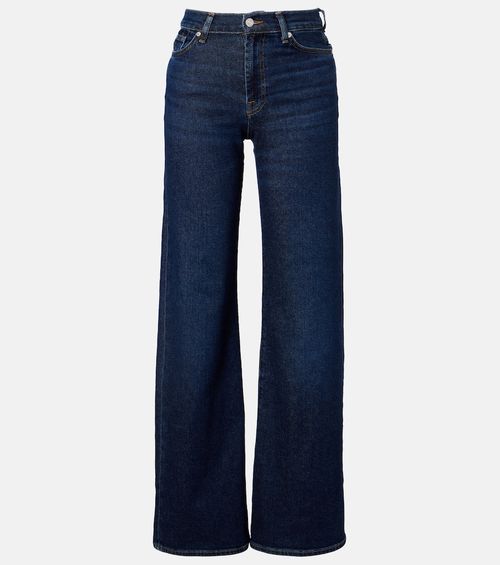 Lotta high-rise wide-leg jeans