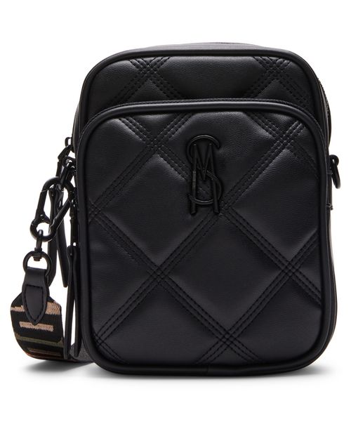 Drakee Quilted Small Crossbody Bag - Black