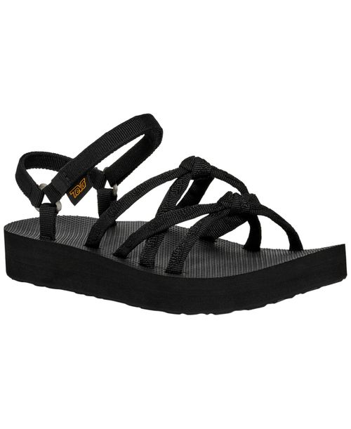 Women's Midform Kena Round Toe Sandals - Black
