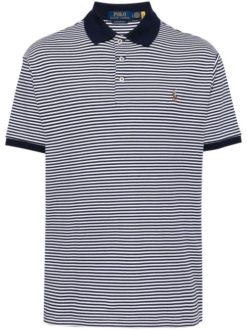 Polo Pony striped polo shirt - Blue