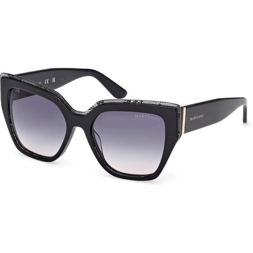 Guess by Marciano Mujer Guess by Marciano GM00029 01B Gafas de sol Acetato Negro Fumar Cuadrada Norma
