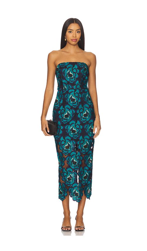 MILLY Kait Bloom Dress in Turquoise. 4. Also , 10