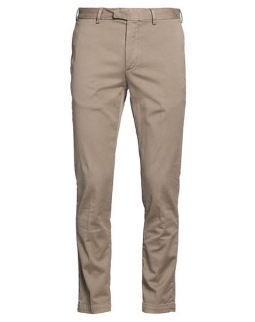 Man Pants Taupe Size 32 Cotton, Elastane