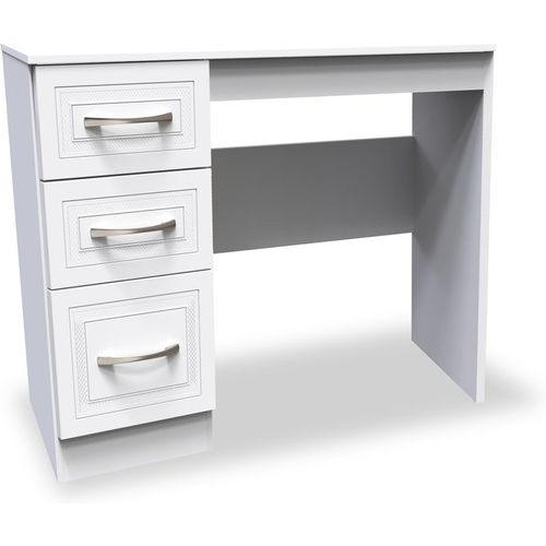 Killgarth 3 Drawer Dressing Table | White or Oak Effect | Roseland