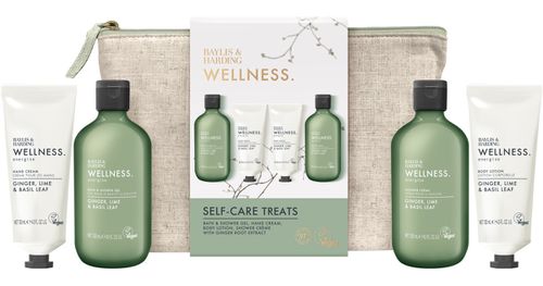 Baylis & Harding Wellness Energise Ginger, Lime & Basil Leaf — Body Set