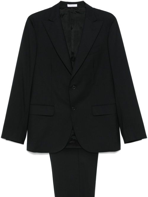 Virgin wool suit - Black