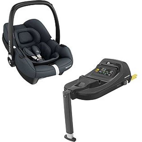 Maxi-Cosi CabrioFix i-Size Car Seat and CabrioFix I-size base Essential Graphite Bundle
