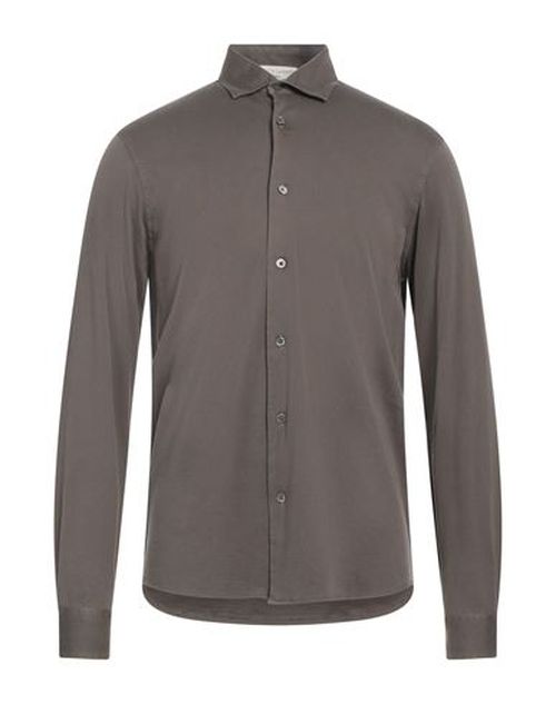 Man Shirt Dark brown