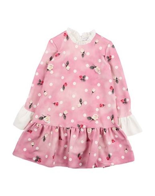 Kid Girl Kids' dress Pink Size 11 Polyester, Elastane