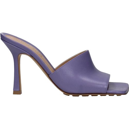 Bottega Veneta Women's Sandals Purple/Lavender Leather