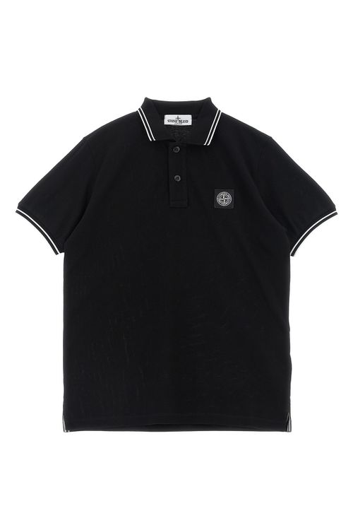 'Compass' Logo Polo Shirt