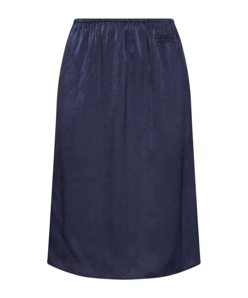 Button-front skirt